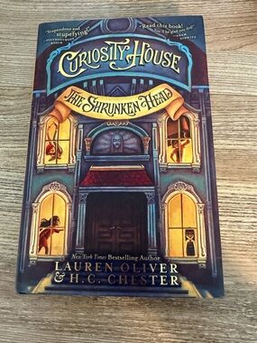 Curiosity House The Shrunken Head Hardcover By Oliver Lauren Books